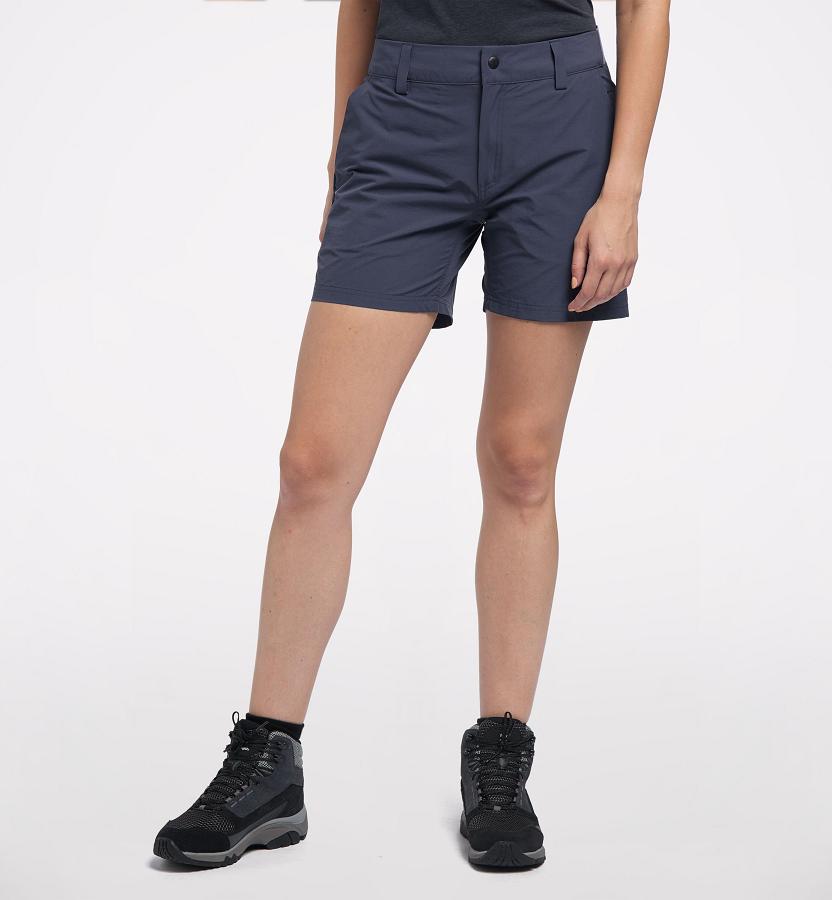 Haglöfs Amfibious Shorts Blue For Womens GDJAB9073 Australia